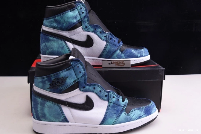 OG Tie-Dye High CD0461-100 Air 1 Jordan 0804